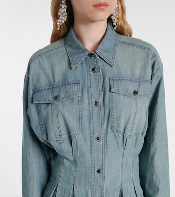 Hemdblusenkleid Nolwen aus Chambray | Marant Etoile