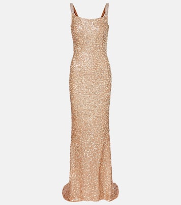Lotus embellished gown | Jenny Packham