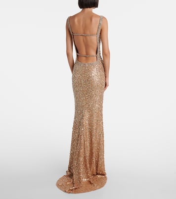 Lotus embellished gown | Jenny Packham