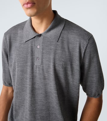 Polo Cassandre en laine | Saint Laurent