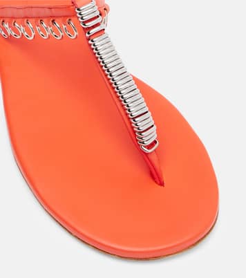 Sandalen Pierced aus Leder | Christopher Esber