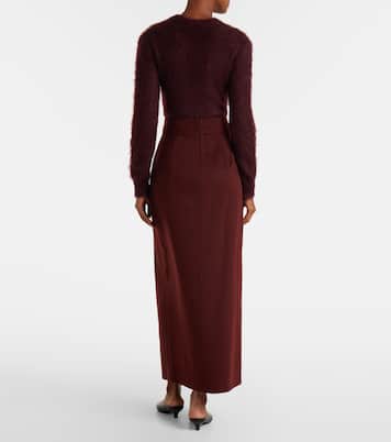 Falda tubo Zattera de lana | Max Mara