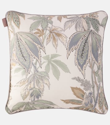 Giano paisley cotton cushion | Etro