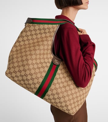 Gucci Giglio GG Canvas Large tote bag | Gucci