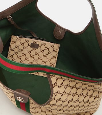 Gucci Giglio GG Canvas Large tote bag | Gucci