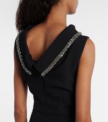 Embellished crêpe gown | Roland Mouret