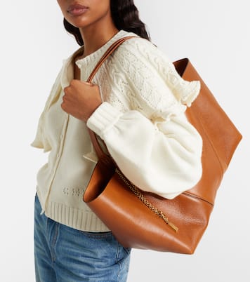Chloé Spin East-West leather tote bag | Chloé