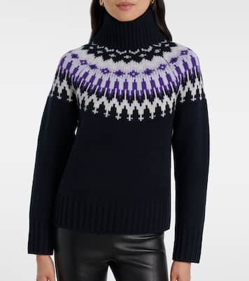 Pull Ingrid en jacquard de cachemire | Bogner