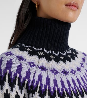 Pull Ingrid en jacquard de cachemire | Bogner