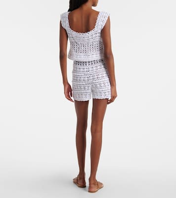 Short Deauville en crochet de coton | Anna Kosturova
