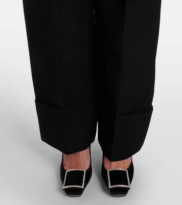 Trumpette 100 satin pumps | Roger Vivier