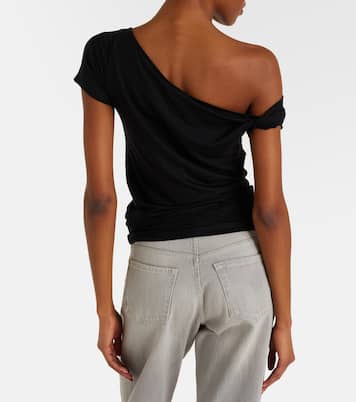 One-shoulder T-shirt | 7 For All Mankind