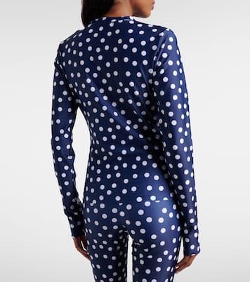 Polka-dot jersey top | Jean Paul Gaultier