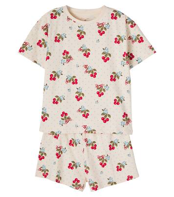 Ensemble t-shirt et short Lin en coton | Konges Sløjd