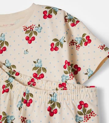 Ensemble t-shirt et short Lin en coton | Konges Sløjd