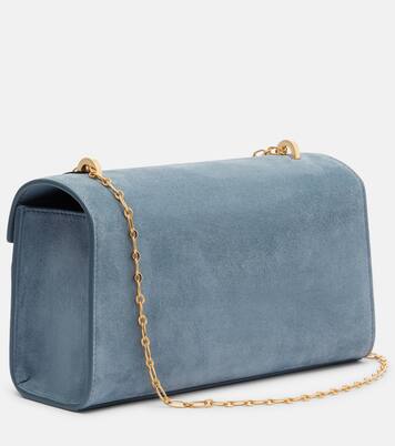 Symmetry Chain Mini suede crossbody bag | Savette