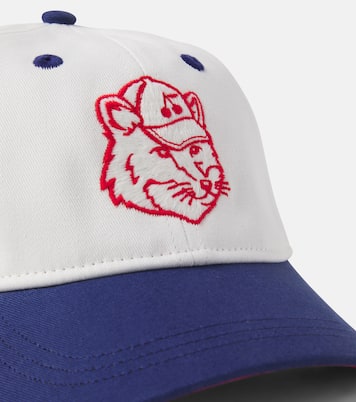 x Kitsuné Arnold cotton baseball cap | Bonpoint