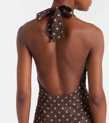 Robe longue Lumière à pois | Oséree