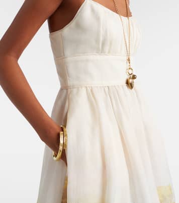 Midikleid Como aus Leinen und Seide | Zimmermann