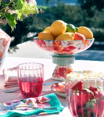 Floral ceramic serving stand | Dolce&Gabbana Casa