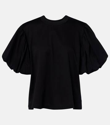 T-Shirt aus Baumwoll-Jersey | Noir Kei Ninomiya