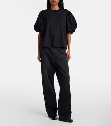 T-Shirt aus Baumwoll-Jersey | Noir Kei Ninomiya