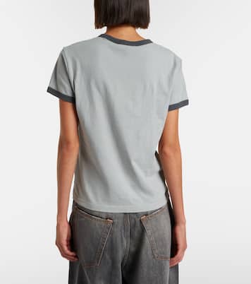 Printed cotton-blend T-shirt | Acne Studios