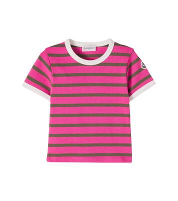 Striped cotton T-shirt | Moncler Enfant