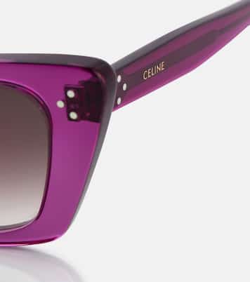 Cat-eye acetate sunglasses | Celine Eyewear