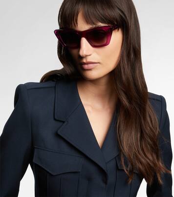 Cat-eye acetate sunglasses | Celine Eyewear