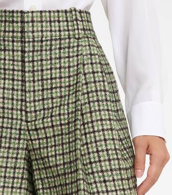 Karierte Shorts aus Tweed | Chloé