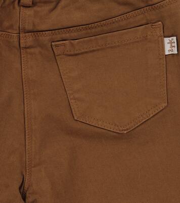 Stretch-cotton twill pants | Il Gufo