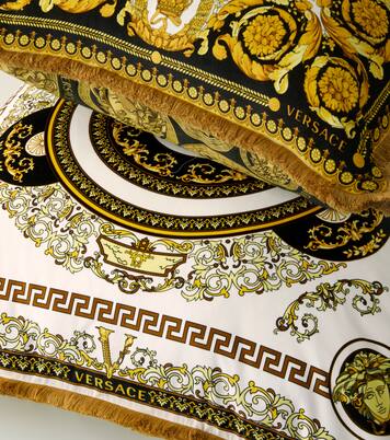 Medusa cotton cushion | Versace Home