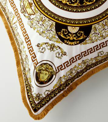 Medusa cotton cushion | Versace Home
