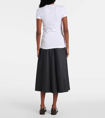 T-Shirt aus einem Baumwollgemisch | Brunello Cucinelli