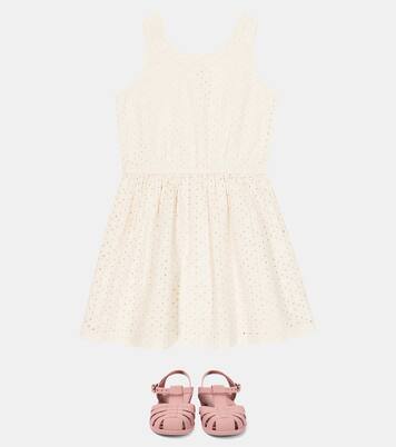 Idaho broderie anglaise cotton dress | Liewood