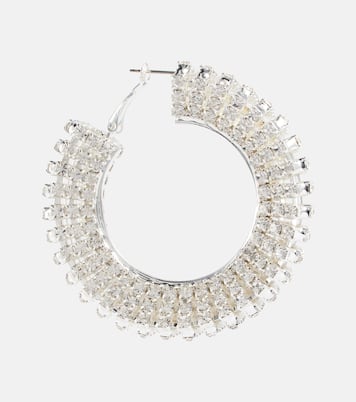 Pendientes de aro con cristales | Magda Butrym