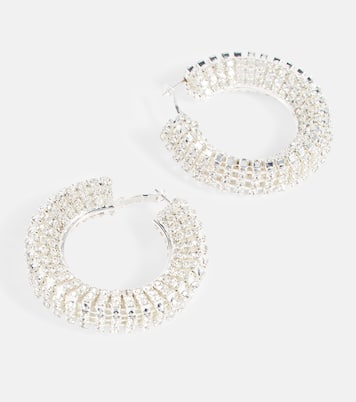 Pendientes de aro con cristales | Magda Butrym