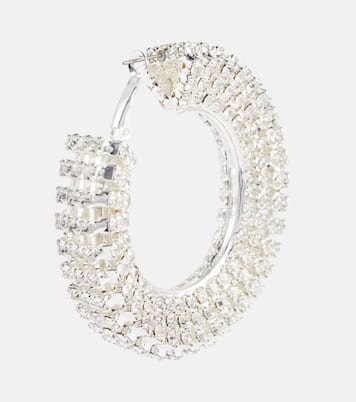 Pendientes de aro con cristales | Magda Butrym