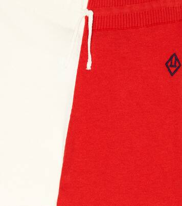 Crow colorblocked cotton pants | The Animals Observatory