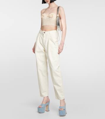 Denim platform mules | Magda Butrym