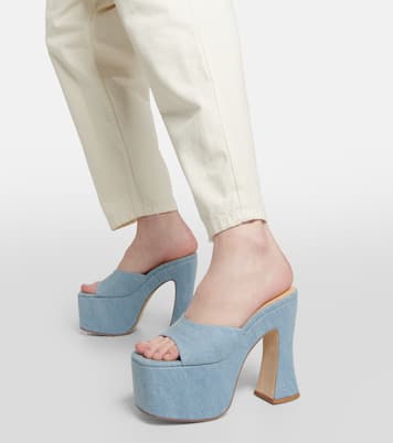 Denim platform mules | Magda Butrym