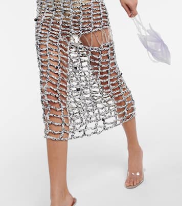 Midirock aus Häkelstrick | Susan Fang