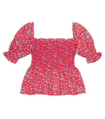 Floral cotton top | Polo Ralph Lauren Kids