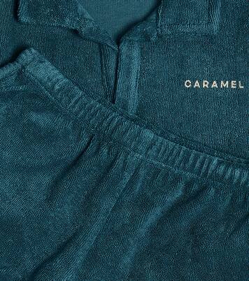 Bébé – Ensemble t-shirt et short Kombu en coton | Caramel