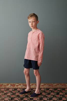 Adonis cotton shirt | Caramel