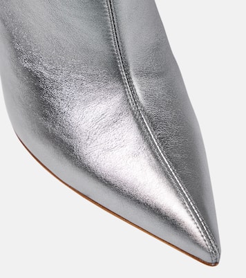Botines de piel metalizada | Gianvito Rossi