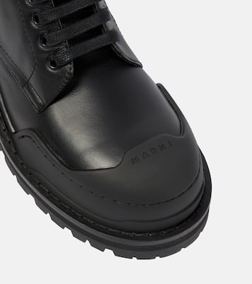 Dada leather combat boots | Marni