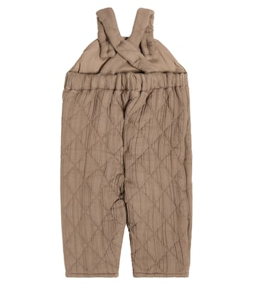 Baby Mennie cotton-blend overalls | Donsje