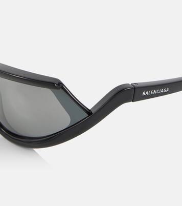 Ovale Sonnenbrille Side Xpander | Balenciaga